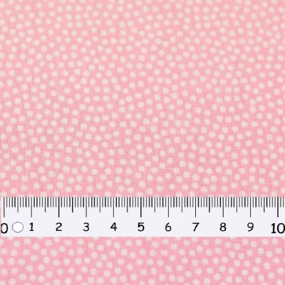 Baumwolle "Dotty" rosa weiß